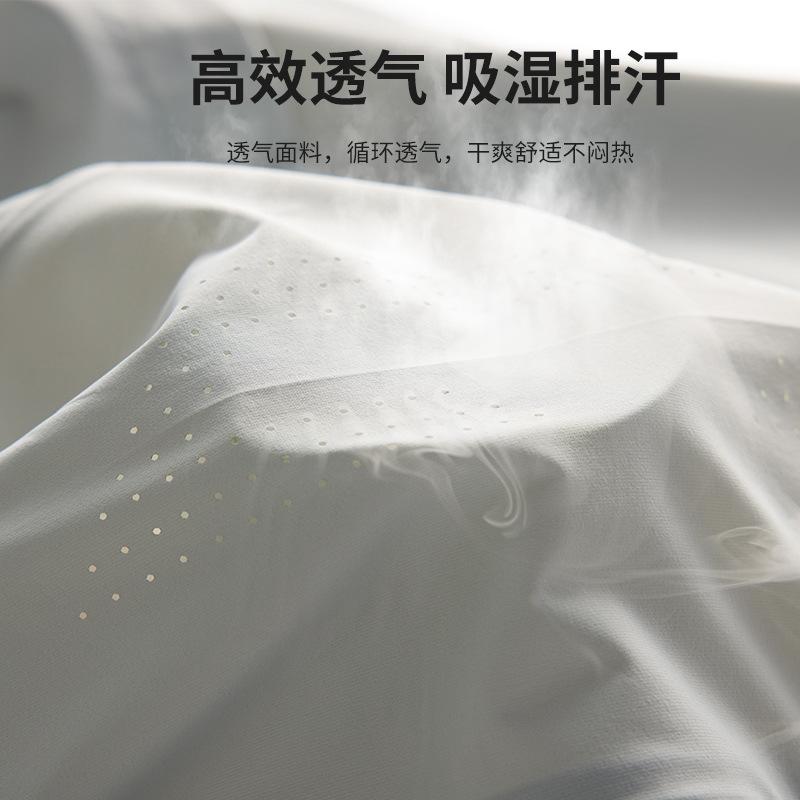 Sunscreen clothes men's summer outdoor high-end camping ice feeling ultra-thin cycling hooded UV-proof zipper pocket