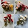 Realistic Artificial Silk Flower Stems For Wedding Party Table Decor
