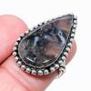 Tube Agate Gemstone 925 Sterling Silver Jewelry Ring Size 7 J1d60