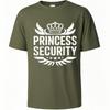 Relaxed Fit For Unisex Crew Neck Tshirt Princess Security Crown Wings Stars Cool For Him Tee Shirt Vintage Tshirt Unisex Tshirt