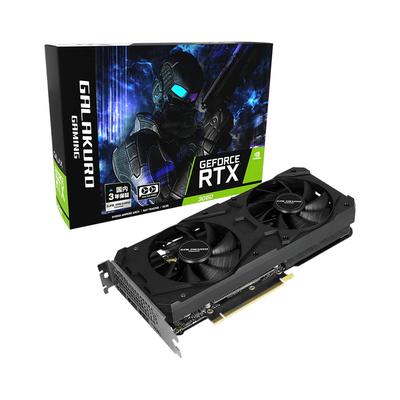 Видеокарта Kuroutoshikou NVIDIA GeForce RTX3060 с GDDR6 12 ГБ Серия GALAKURO GAMING Японский ритейлер ОЗУ, [Официальный продукт]