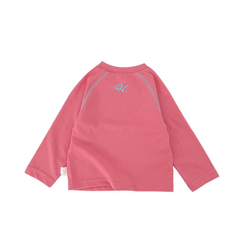 Children'S Summer Sunscreen Clothes Long-Sleeved T-Shirt Plus Beach Shorts Split Two-Piece Set Summer Baby Girl Foreign Style Outing Clothes