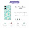 For Samsung Galaxy A07 4G Case Tortoise Pattern Printing Straight Edge TPU Phone Back Cover