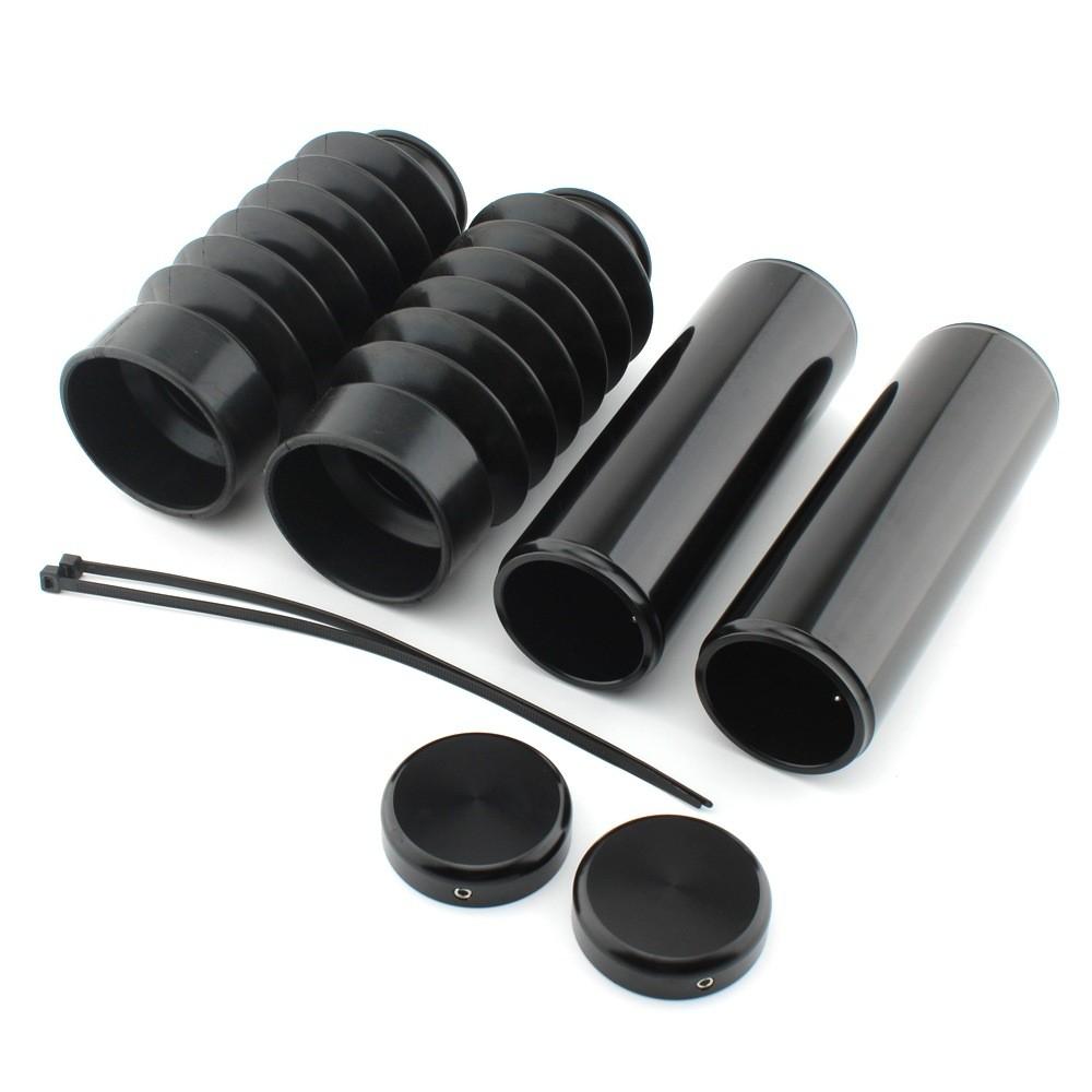 Премиальный черный комплект рукавов подвески передней вилки для Harley Breakout 2013–2017