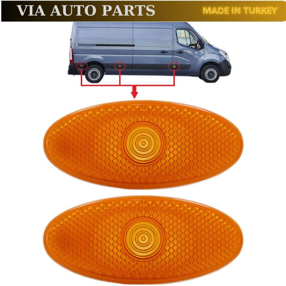 Signal Door Reflector Fender Nissan NV400 Oem 261B00001R Side Marker Light For Master Mk3 Opel Movano Mk2