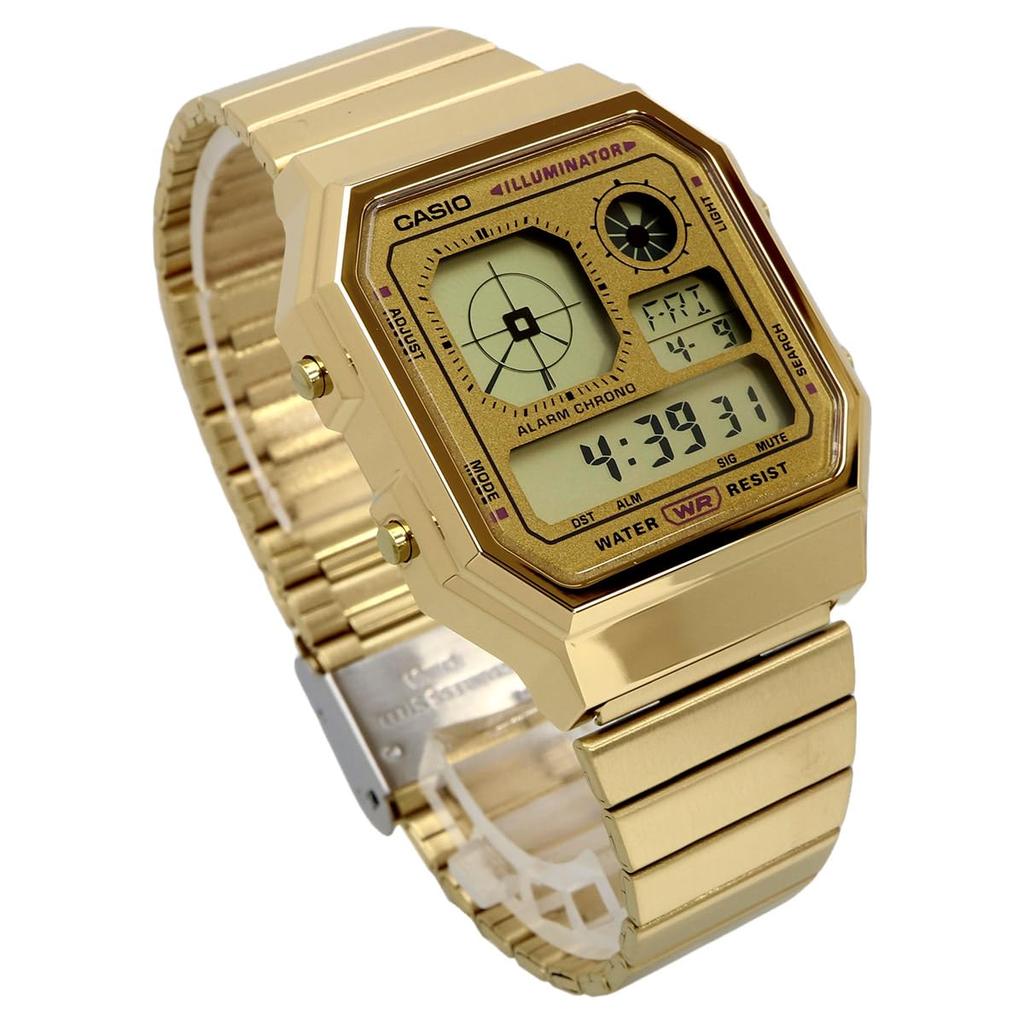 CASIO Standard Analog Digital Watch Vintage Series Unisex Gold Overseas Model [Casio] A130WEG-9A