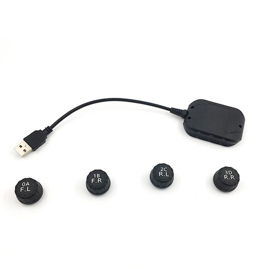 USB Android TPMS Автомобильная сигнализация контроля давления в шинах