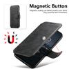 SUTENI Q-05 For iPhone 17 Wallet Case 2 in 1 Detachable Leather Flip Phone Cover with Stand