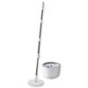 Швабра для пола Azuma Tornado Clear Round Set Ширина 25 см Длина см Диаметр 30 см Циркуляция воды вращающаяся тщательно очищает и высушивает с меньшим количеством воды