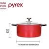 PYREX Chef Series 24cm Titanium Enamel Soup Pot