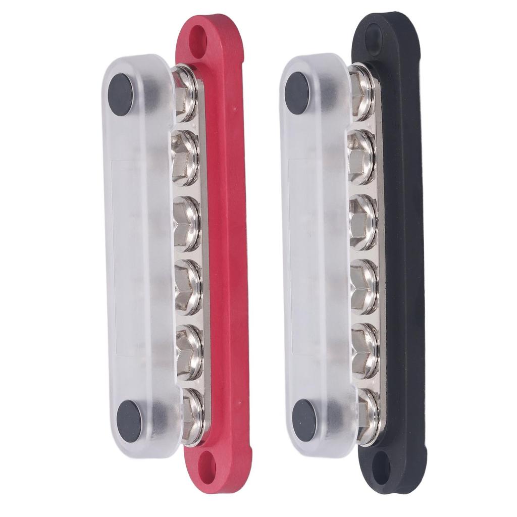 2 шт. Шина 300 В переменного тока 48 В постоянного тока 150 А Морской блок распределения питания Клемма M6 с крышкой для