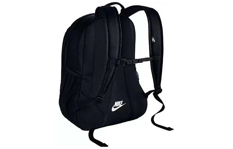 Nike Элементарный нейлоновый рюкзак Regular Унисекс Черный CK0953-010