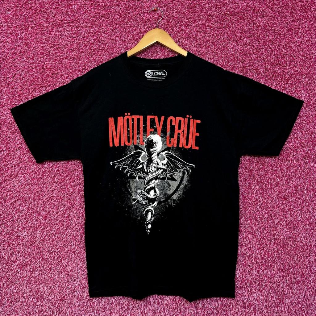 Motley Crue Dr Feel Good Album Cover Art Heavy Metal Tee L