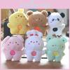 Super Soft Short Plush Animal Keychain Stuffed Toy Backpack Accessory Gift For Children