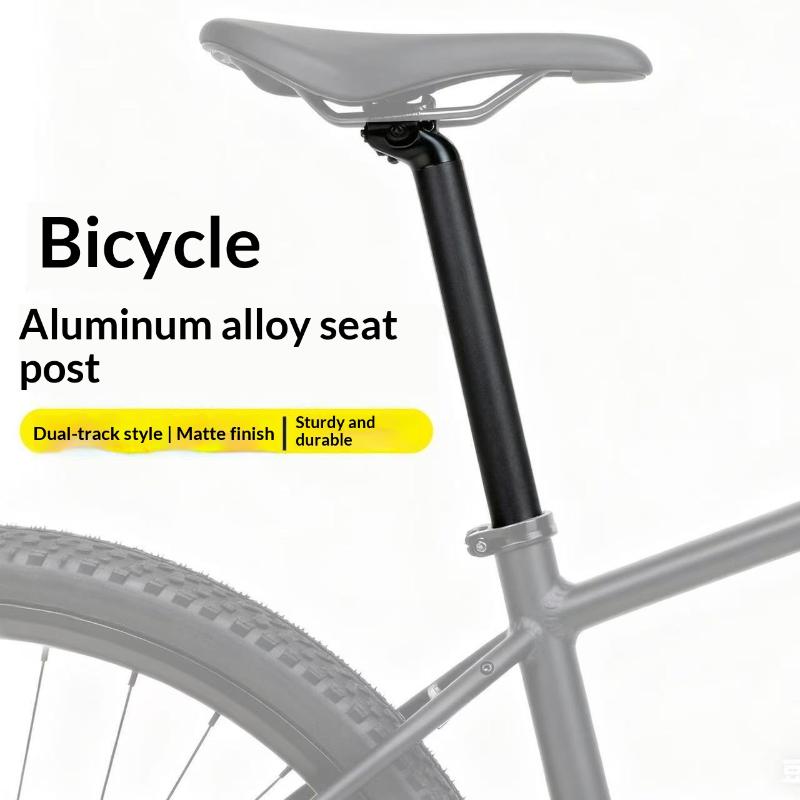 Shockproof Aluminum Alloy Bike Seatpost 300mm 25.4/27.2mm Fit for Road Foldable Bicycle Use