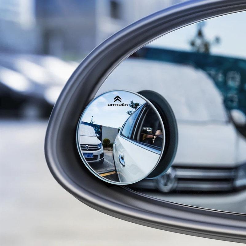 TCJH7 Car Blind Spot Rear View Mirror Auxiliary Reversing Parking For Citroen C4 C3 C5 AIRCROSS C5X e-C4 X e-C3 C-Crosser C-Elysee C1