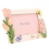 Hestia Tulip Design Resin Photo Frame 6 X 4