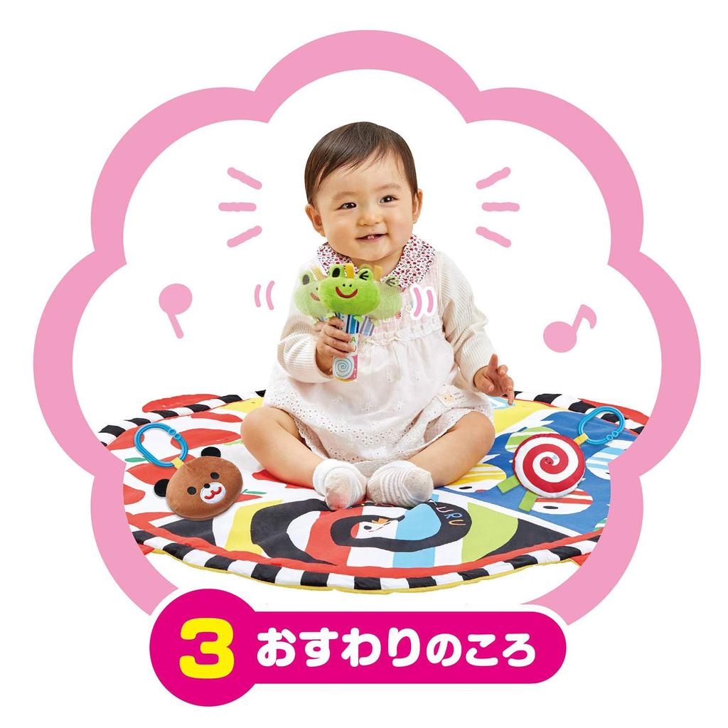 Палитра Joy Shimashimaguru Shimashimaguru Play and Grow Мягкий красочный тренажерный зал Ш840 мм x В500 мм x Г840 мм (ДЖОЙПАЛИТА) Ходить! Останавливаться!
