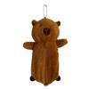 Animal Doll Cartoon Capybara Plush Doll Zipper Capibara Plush Pencil Pouch  Office