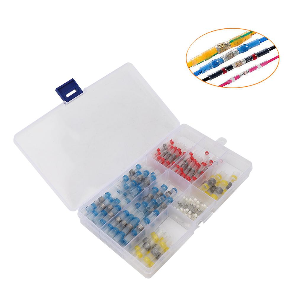 150 шт. Изолирующая термоусадочная гильза для пайки, клемма для проводов, инструмент для сварки, герметичная деталь, водонепроницаемая