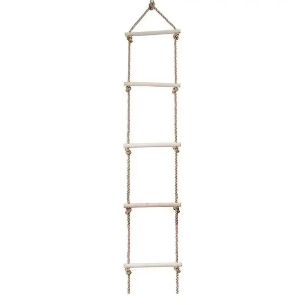 Деревянные детские подвесные качели на веревке Деревянная веревочная лестница Оборудование для детской площадки