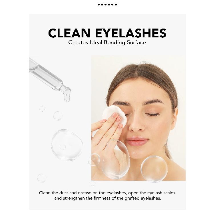 Pre-Treament Primer Clean Lashes Super Bonder For Eyelash Extension Quick Drying Long Last Grafting Eyelash Glue NATUHANA