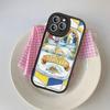 Чехол для телефона с рыбой-сардиной для iPhone 16 15 14 13 12 11 Pro Max Plus Кожаный мягкий чехол