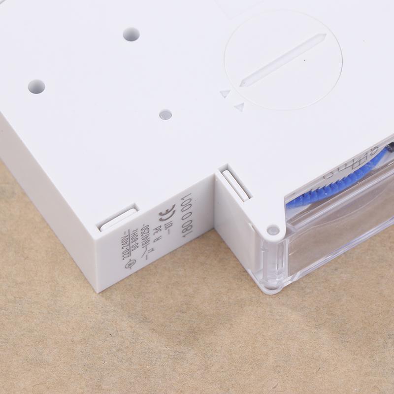 Sul180A 220 В 16 А батарея Din Rail механический таймер переключатель 24 часа реле аналоговый электрический программируемый таймер переключатель