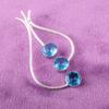 Подвеска Swiss Blue Topaz Gemstone, 925 Solid Sterling Silver Jewelry, Подвеска ручной работы, Серебряные украшения для подарка