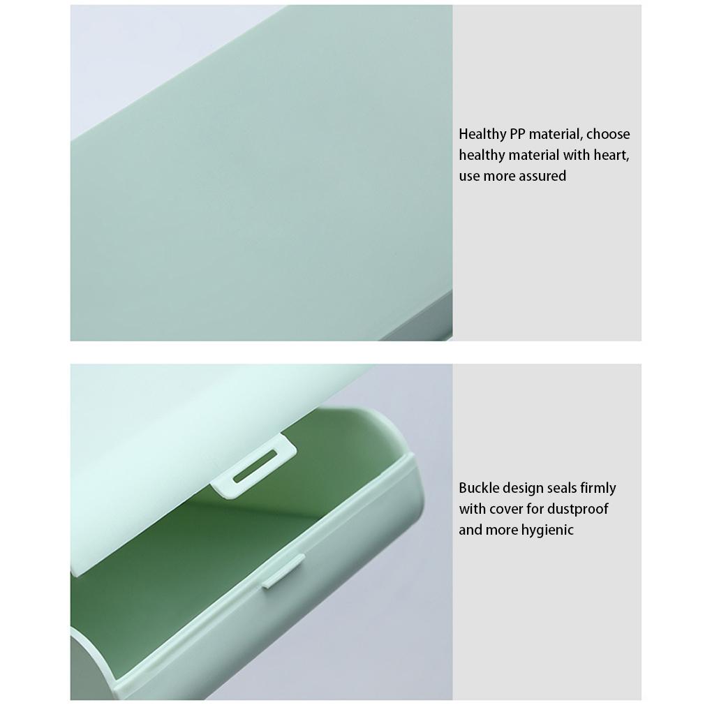 Контейнер для хранения, пластиковый герметичный водонепроницаемый чехол, пылезащитный ящик для переноски, органайзер для дома, настольный держатель