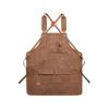 Work Apron Canvas Restaurant Kitchen Cafes Workshop Bib Pockets Cooking Carpenter Woodworking Gardening Bar Shop Aprons