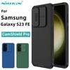 Чехол Nillkin CamShield Pro для Samsung Galaxy S23 FE, защита объектива камеры, чехол для телефона Samsung S23 FE, задняя крышка