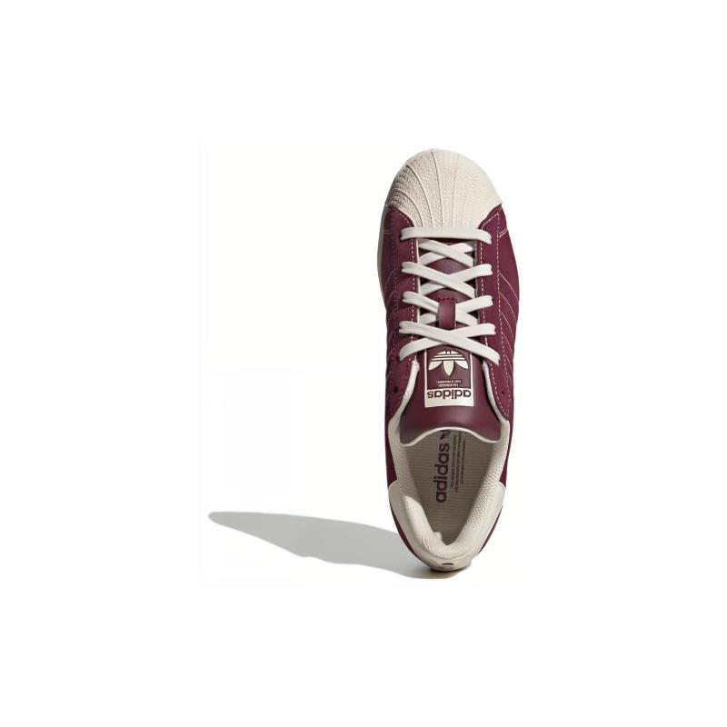Adidas Оригинальные кроссовки Superstar 'Burgundy' женские IF7676