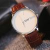 Watches Women's Korean Fashion Simple Belt Watch Men's Trendy College Style Couple's Quartz Watch