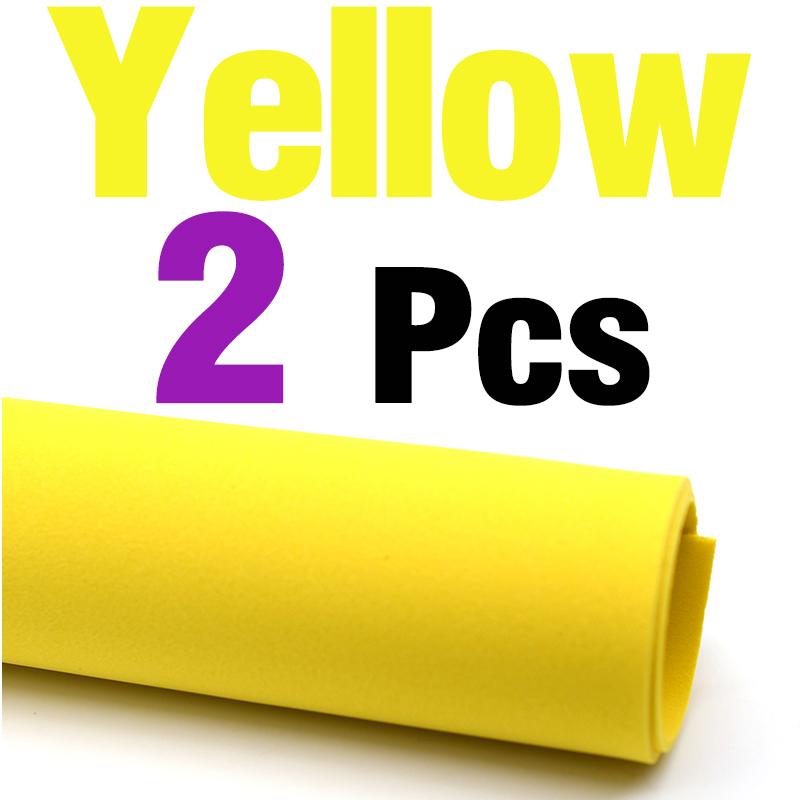 MNFT 2Pcs Fly Tying Foam Sheets Paper 2mm Thickness Fishing Flies Bait Foam Paper Material Size 24x24cm