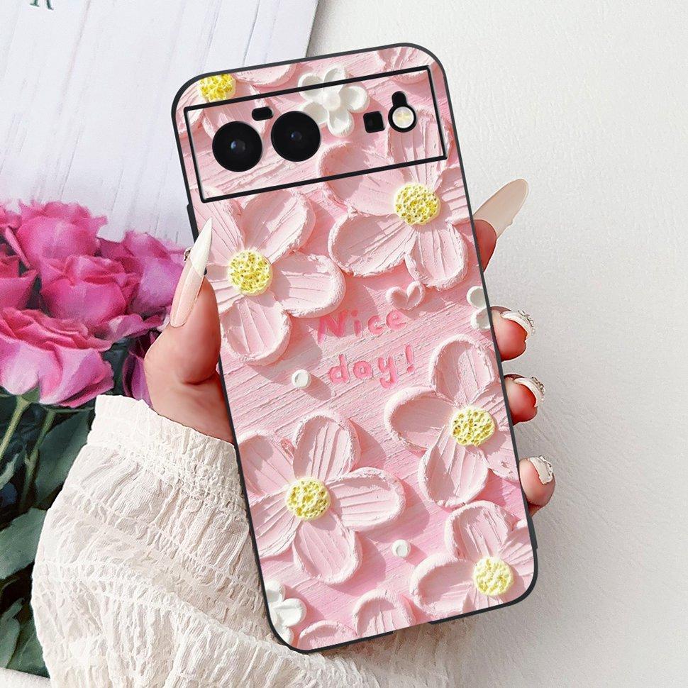 For Google Pixel 6 Case Cute Animals Soft Silicone Phone Cases For Google Pixel 6 Pixel6 Coque Ultra-thin TPU Back Cover Housing
