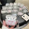 INS Милый Чехол-сердечко для наушников для AirPods Pro 2-го поколения Чехол Блестящий Прозрачный ТПУ для Air Pods 1 2 3 Зарядный бокс для Bluetooth-наушников