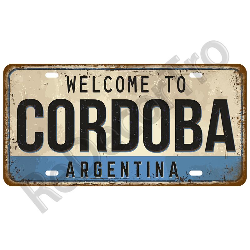 Madrid City Tinplates Plate Metal Sign Plaque Poster Vintage Tin Sign For Paris Bar Pub Cafe Man Cave Decoration Home Decor Art