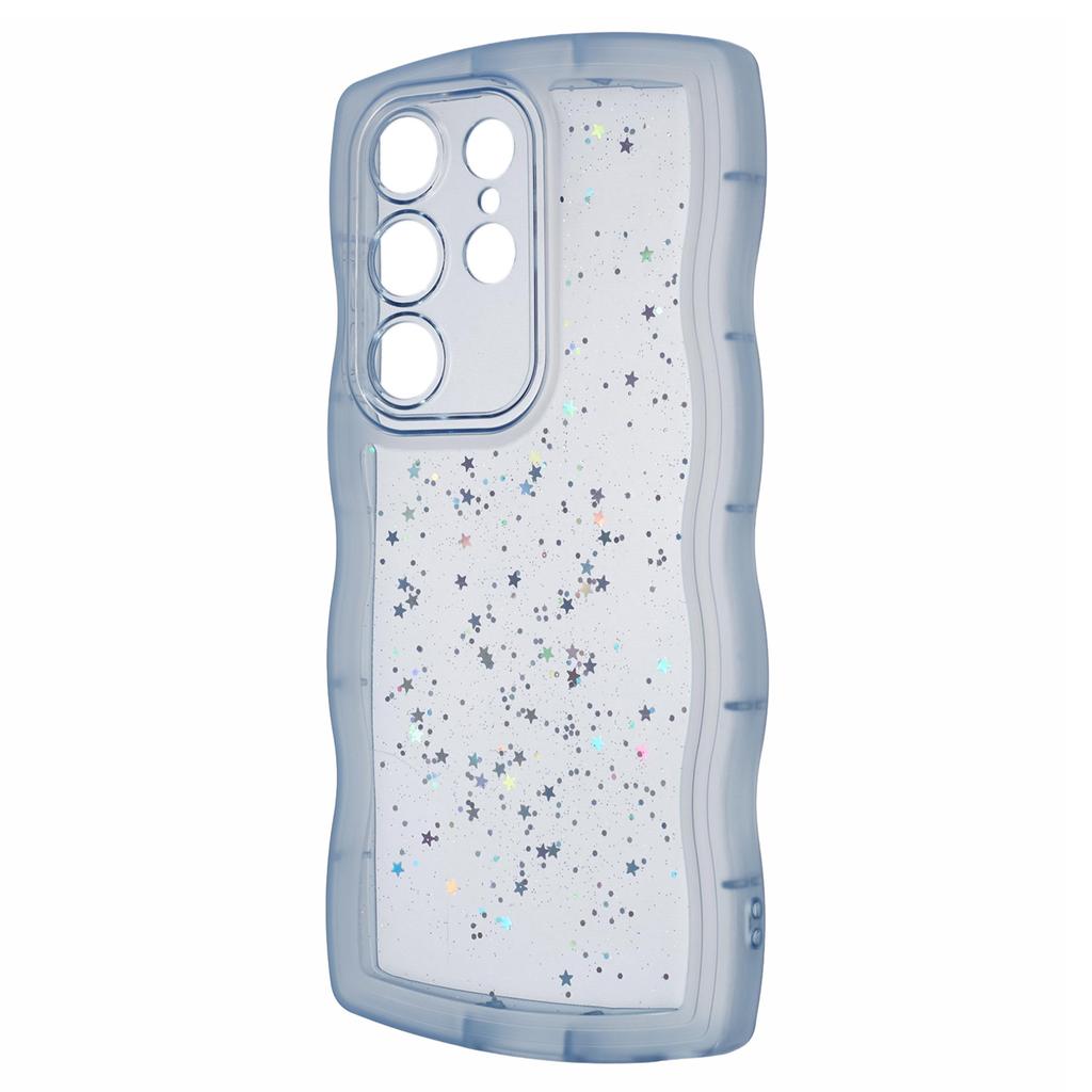 JTW Series for Samsung Galaxy S23 Ultra Case Wavy Edge Epoxy TPU Phone Case