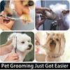 Dog Grooming Scissors with Safety Round Tip,Pet Grooming scissors Kit,Dog Shears for Grooming,Incude Thinning,Curved Grooming Scissors and Comb for