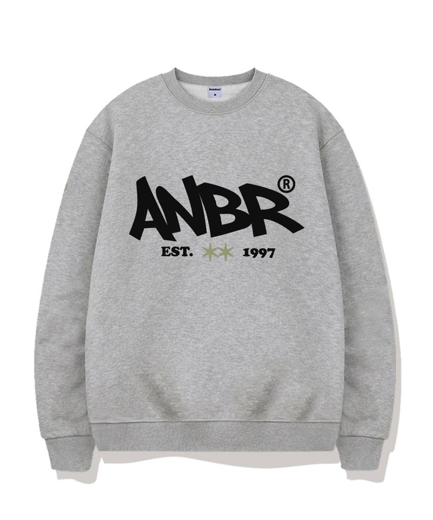 ANEWBROS Point Star Oversized Sweatshirt 5 Colors [Anbm_9004] (B Type)