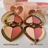 Двухцветные румяна-сердечки CT