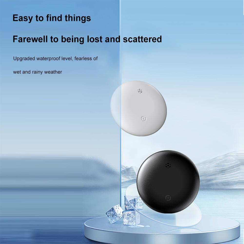 Совместимый с Bluetooth Поиск ключей Водонепроницаемый IP67 Локатор-трекер для кошек и собак Сменная батарея для чемоданов и сумок для Apple Find My