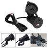 DC12V 24V Motorcycle USB Port Power Charger Socket Outlet with LED+Switch(DC12 24V )