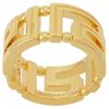 Кольцо с мотивом греки, японский размер 20, золото 21 [Versace] DG57594-DJMT-D00H [Продукт]