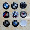 For BMW Hot 2025 56mm 65mm Car Badge Wheel Center Cover Stickers Hub Caps Decal For BMW M M3 X5 X1 X3 E46 E90 E39 F10 F20 F30 G2