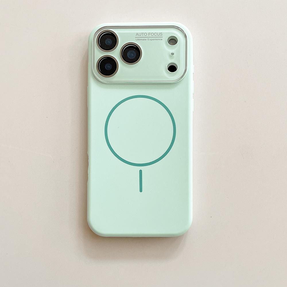 Продвинутый чехол из жидкого силикона для IPhone Air 17 16 15 14 Pro Max с поддержкой Magsafe, магнитной зарядки, защитным покрытием для стеклянной линзы