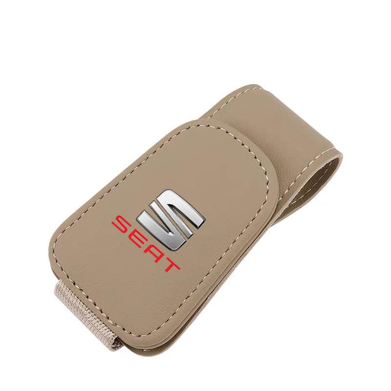 Car Glasses Clip Multifunction Sun Visor Eyeglasses Clip For Seat Leon 5f Ibiza 6l 6j Leon 1p Cushion Altea Xl Car Accessories vwx056