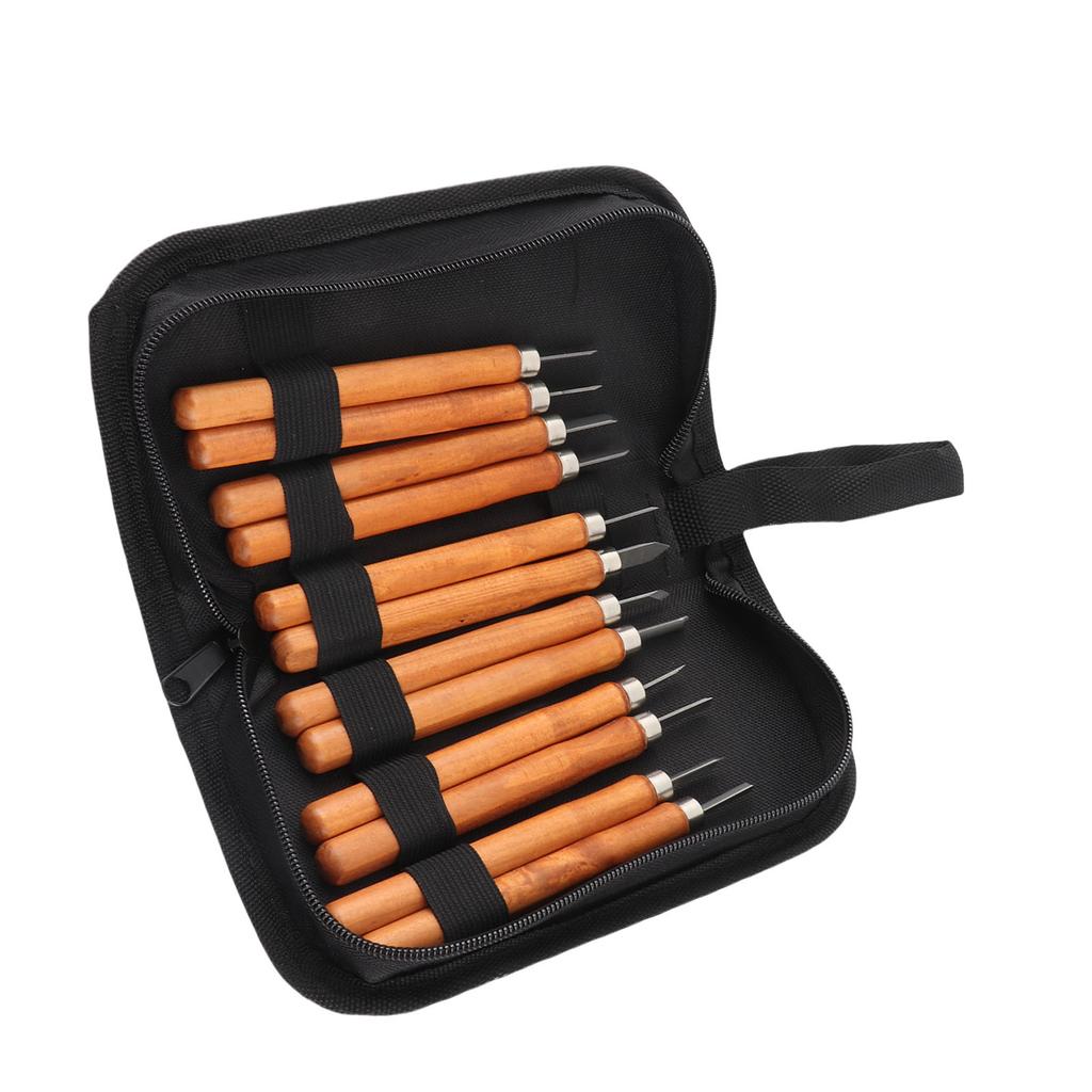 Набор ручных стамесок для резьбы по дереву, 12 шт., высокая твердость, полный набор инструментов, инструменты для ремонта гитар, с 2 точильными камнями для