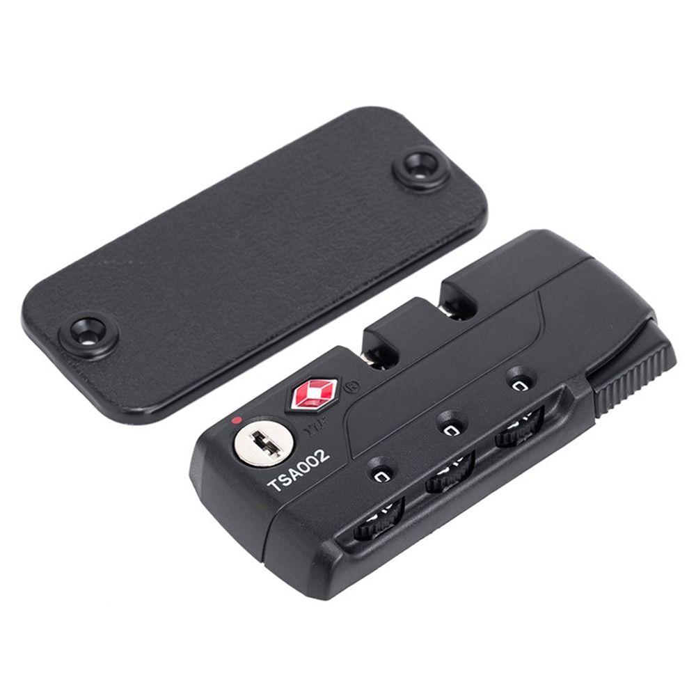 TSA 3-значный кодовый замок для сумки, чемодана, багажа, практичный кодовый замок для шкафчика, для путешествий